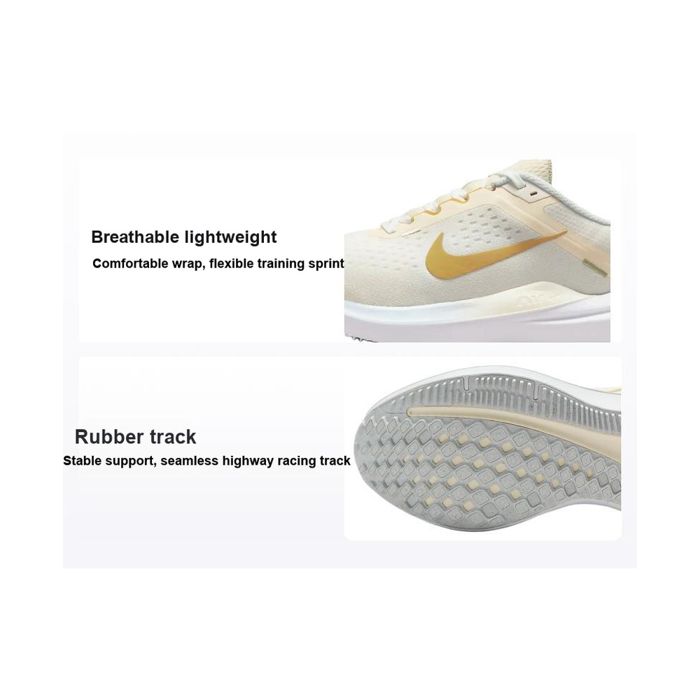 Nike Winflo 'Swan / Metallic Silver / Black' Женские