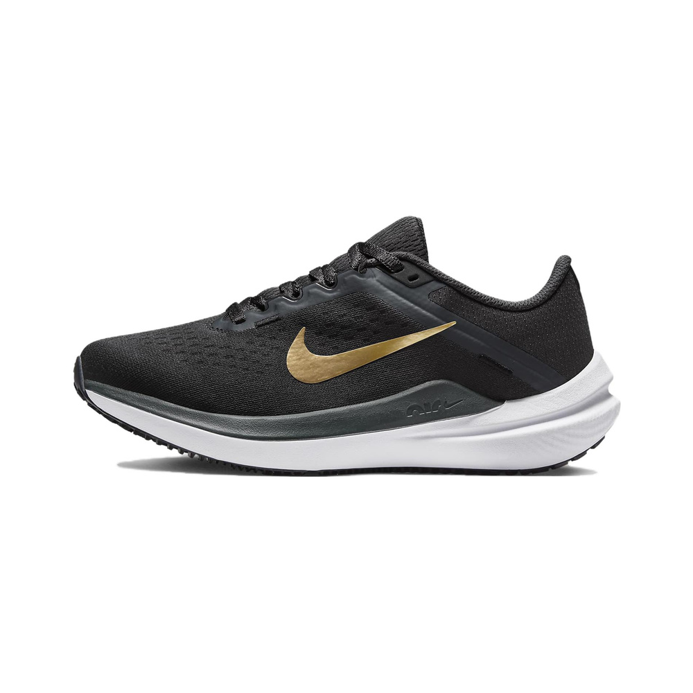 Nike Winflo 'Black / Persian Violet / Vivid Purple / Metallic Silver' Женские