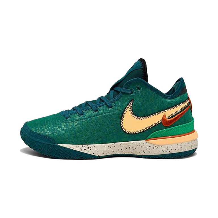 Nike Lebron Nxxt Gen 'Obsidian / Lime Blast / Polar / Pink Foam' Мужские