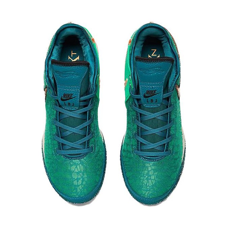 Nike Lebron Nxxt Gen 'Obsidian / Lime Blast / Polar / Pink Foam' Мужские
