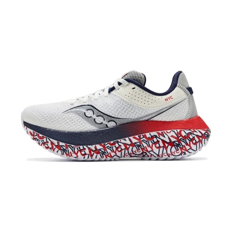 Saucony Kinvara 'White Red Blue' Женские