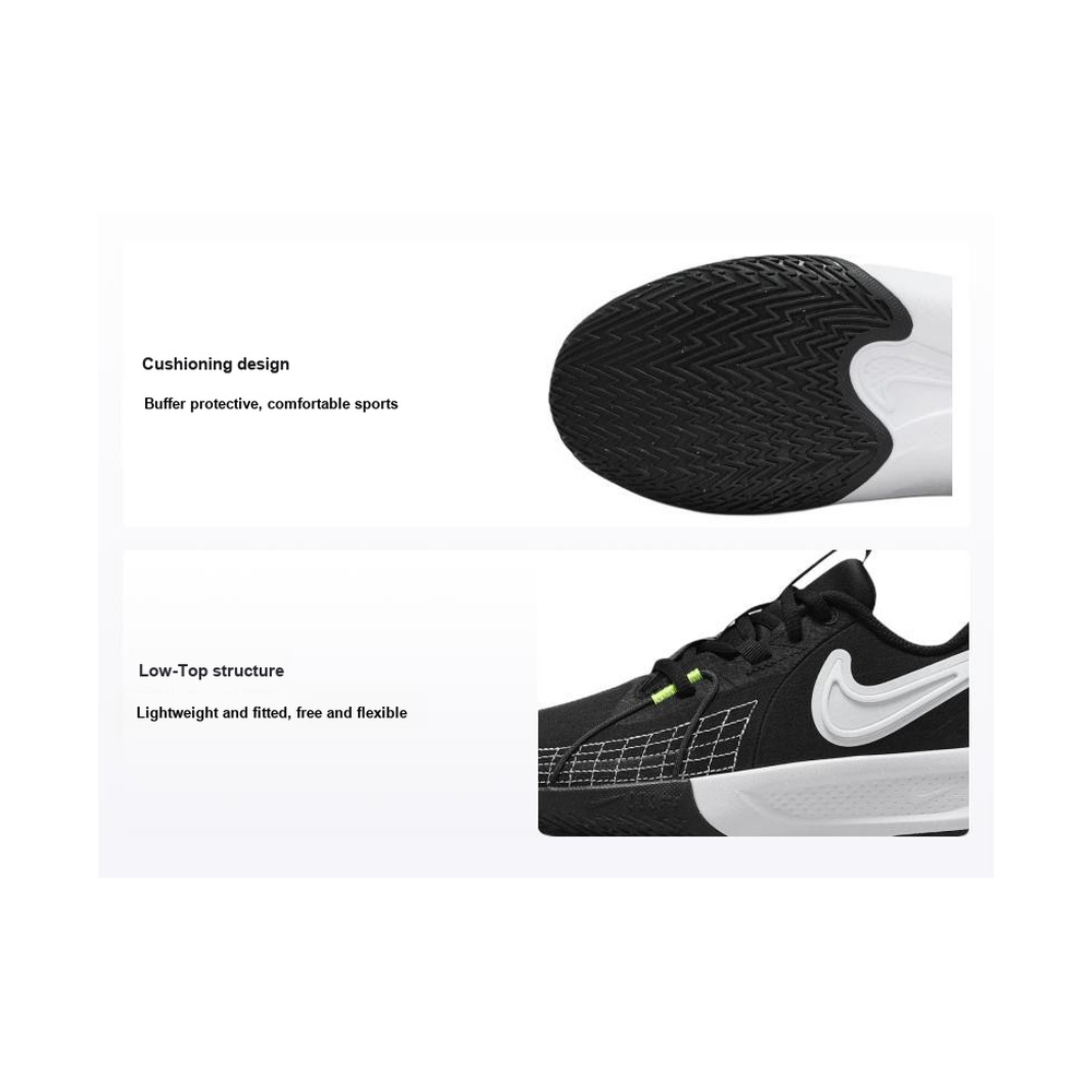 Nike GT Cut 3 'Black / Cool Grey / Metallic Dark Grey / White' Унисекс