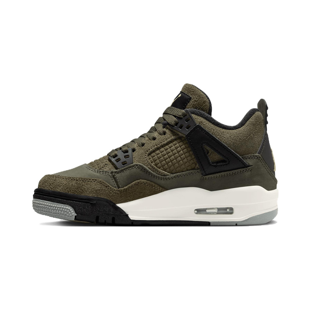 Air Jordan 4 'Football Grey / Aluminum / White / Anthracite' Мужские