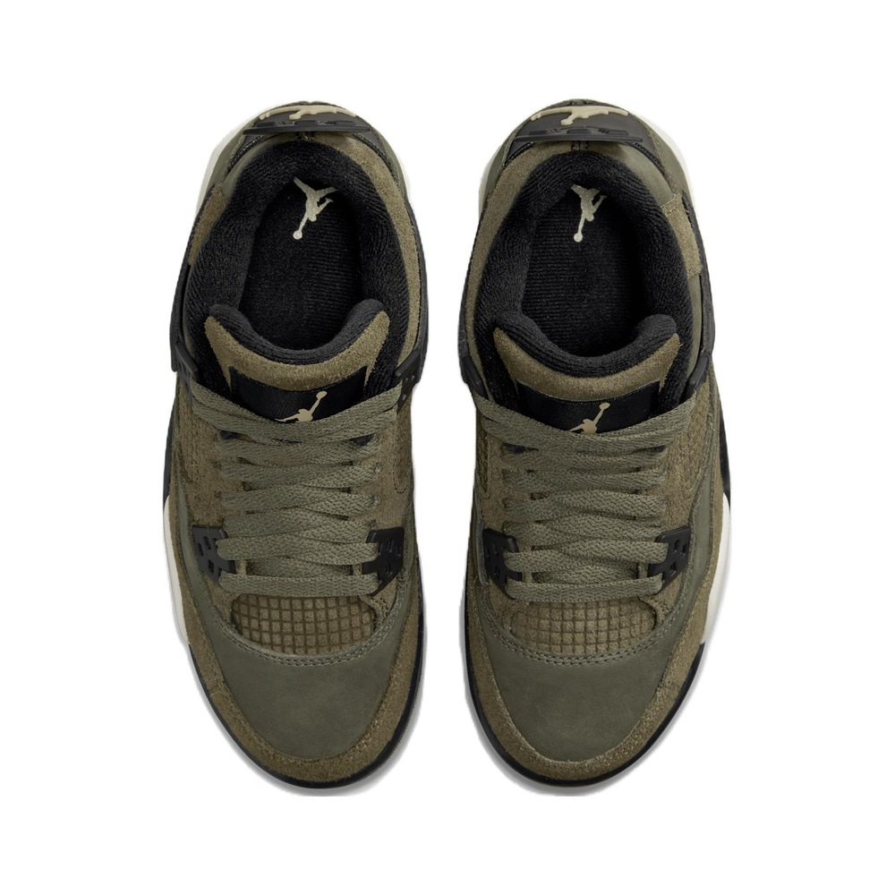 Air Jordan 4 'Football Grey / Aluminum / White / Anthracite' Мужские