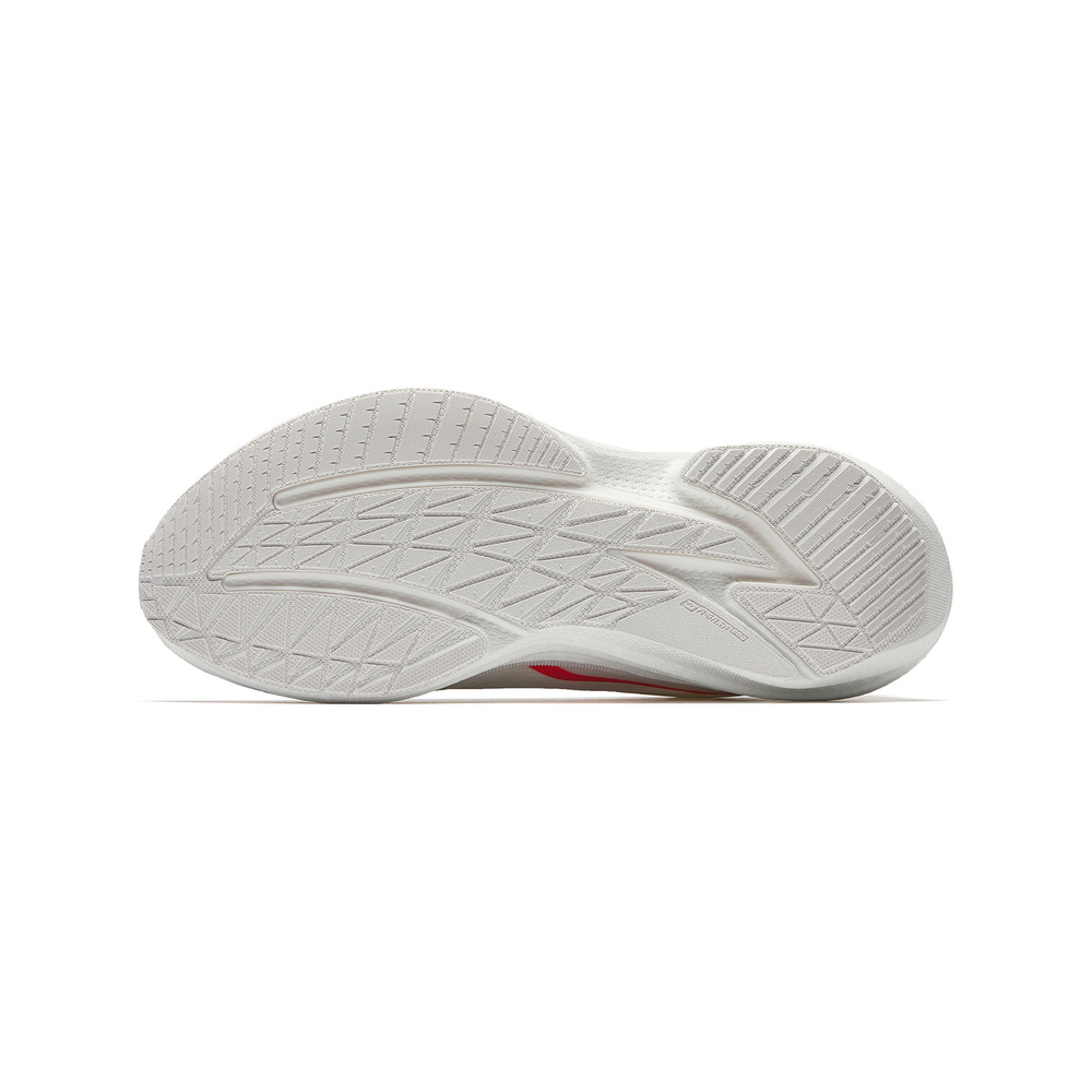Hoka Mach 'White / Neon Bright Dark Red' Мужские