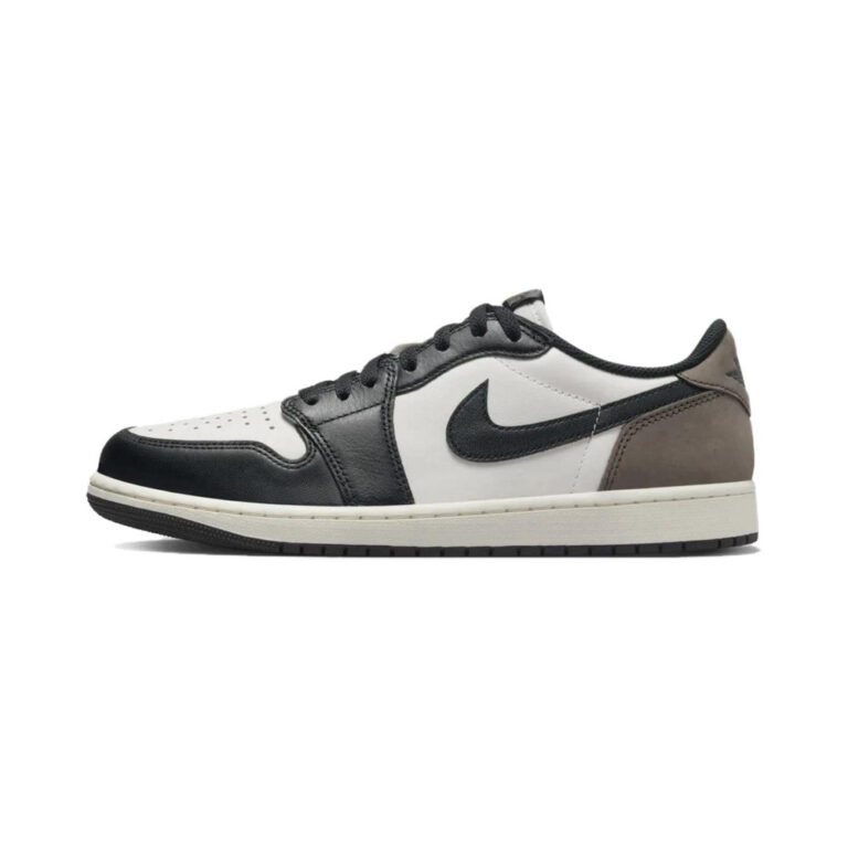 Air Jordan 1 Low 'White / Photon Dust / Metallic Silver / Black' Мужские
