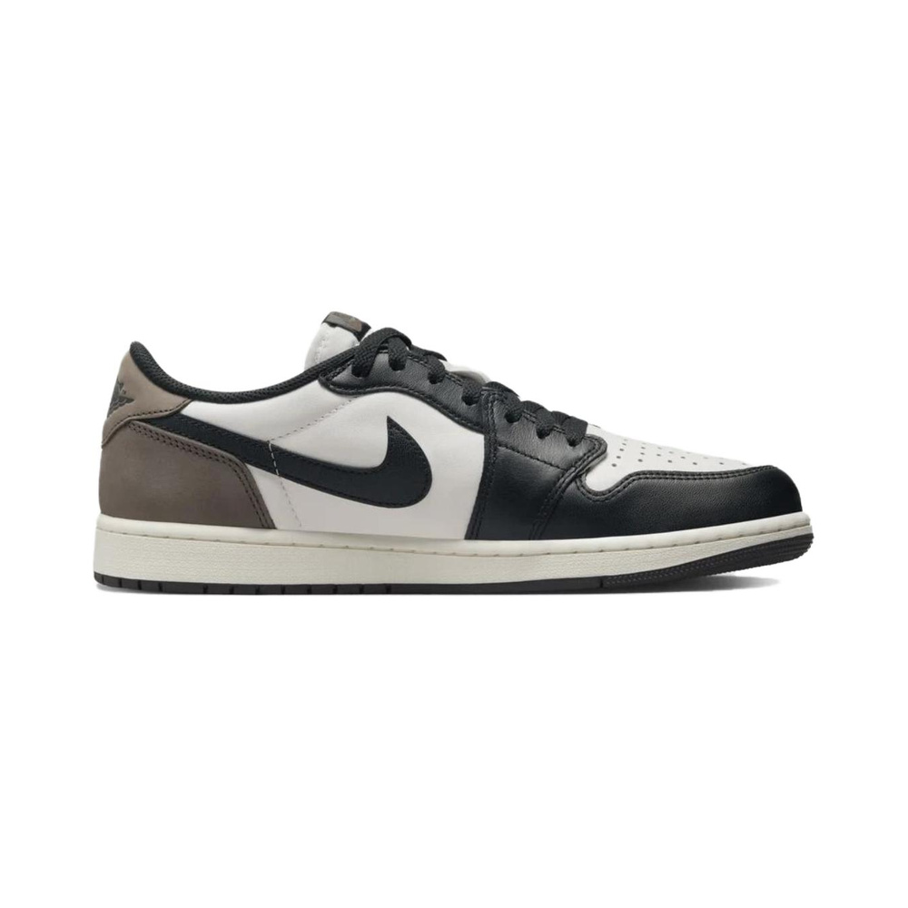 Air Jordan 1 Low 'White / Photon Dust / Metallic Silver / Black' Мужские