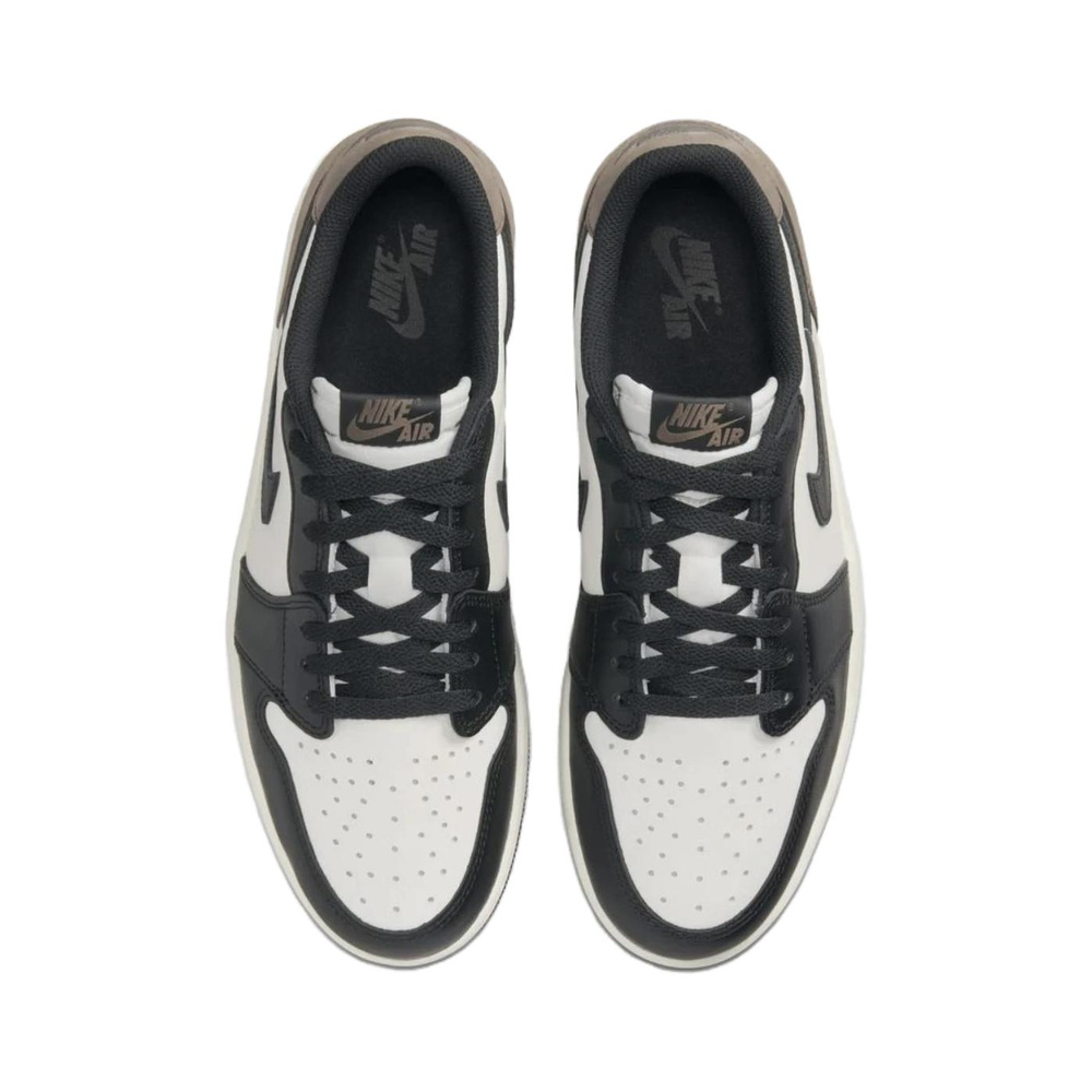 Air Jordan 1 Low 'White / Photon Dust / Metallic Silver / Black' Мужские