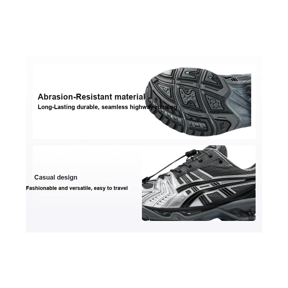 ASICS Gel-Kayano 14 'Black Silver' Мужские