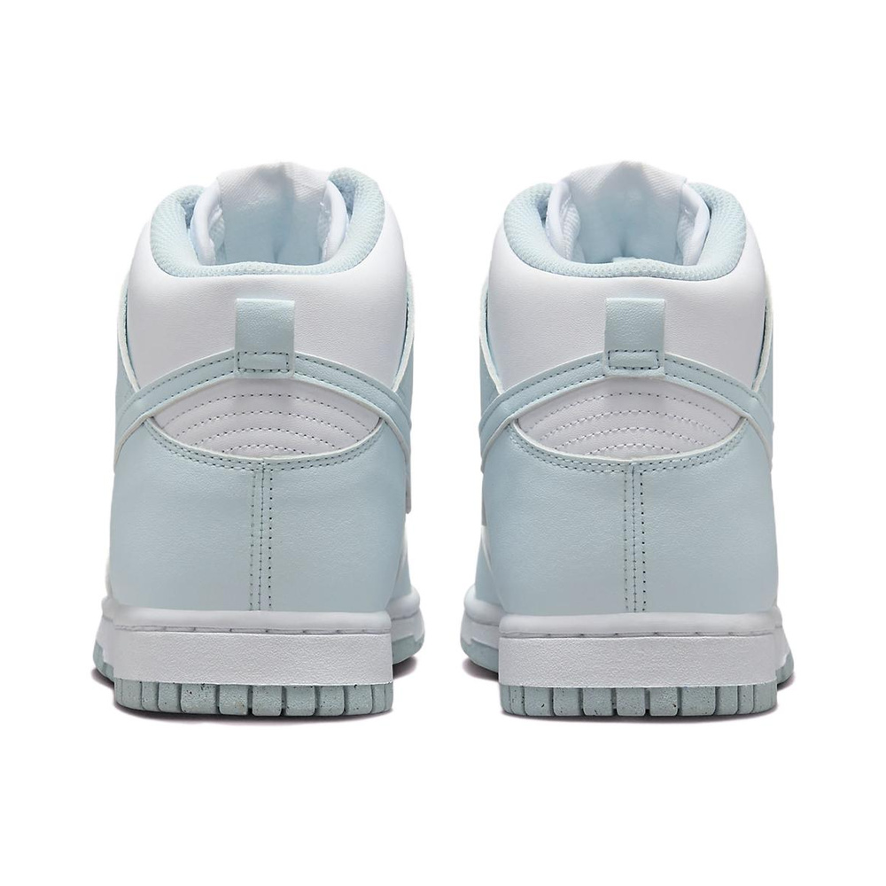Nike Dunk High 'White / Smoke Grey / Black / Metallic Silver' Женские