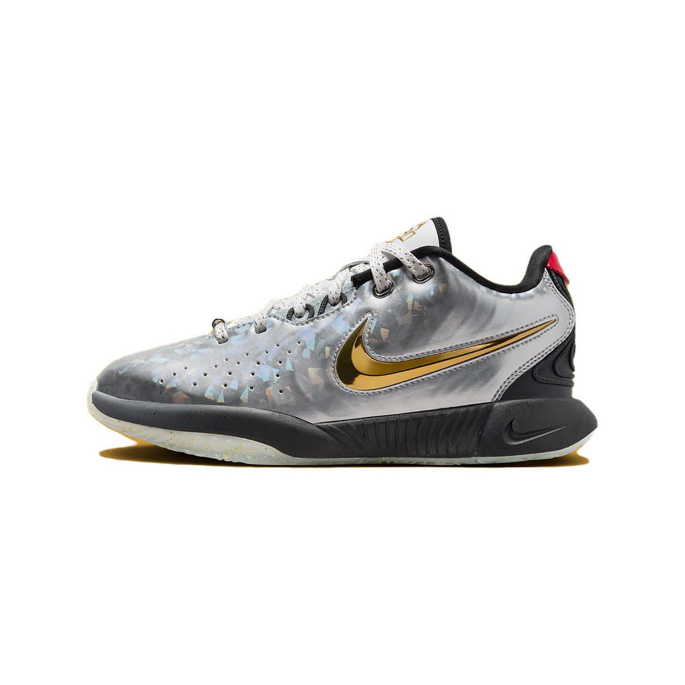 Nike Lebron 21 'Black / Hyper Crimson / White / Chrome' Унисекс