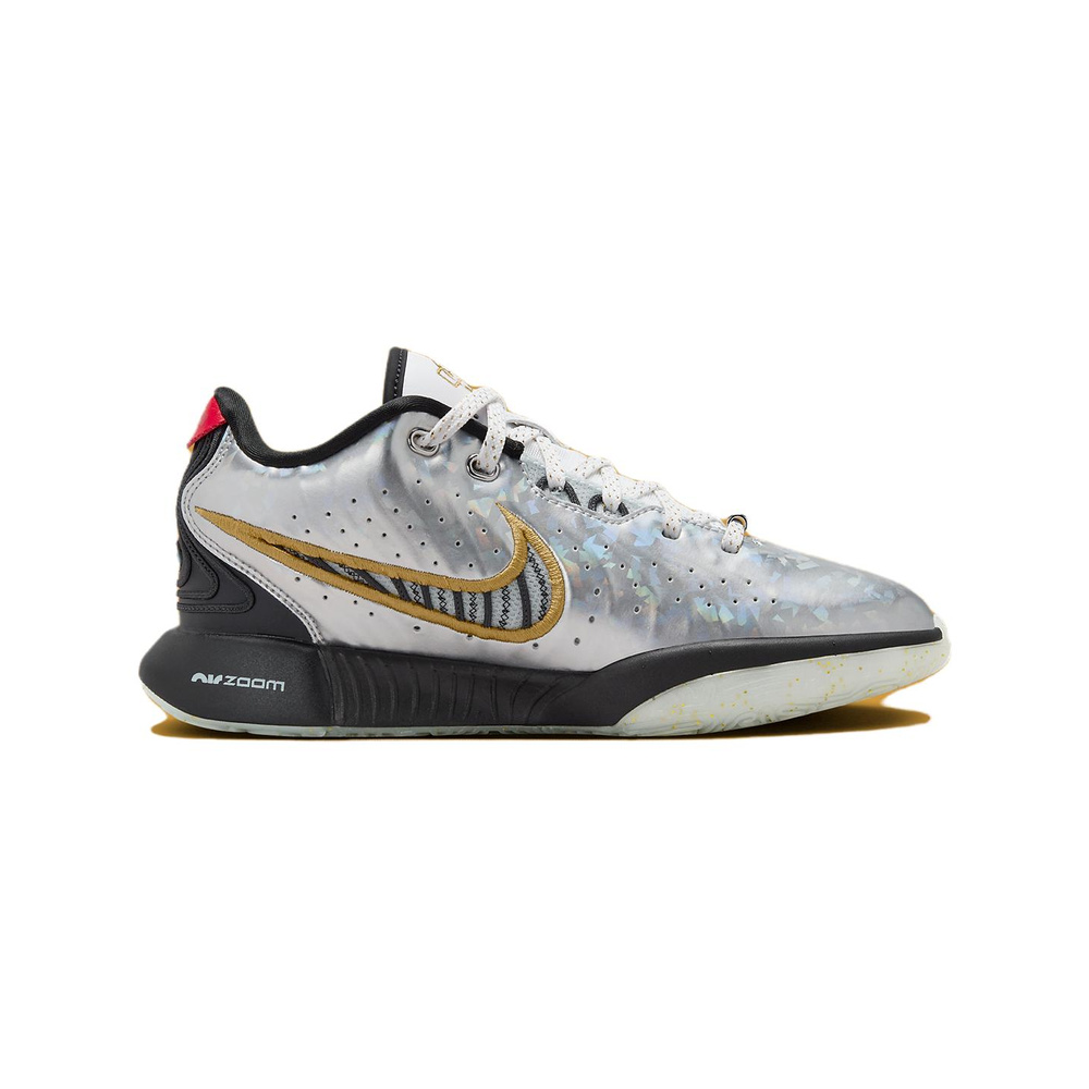 Nike Lebron 21 'Black / Hyper Crimson / White / Chrome' Унисекс