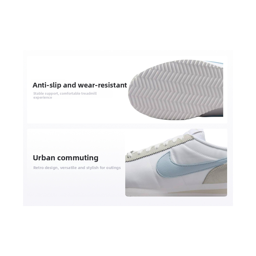 Nike Cortez 'Pure Platinum / White' Мужские