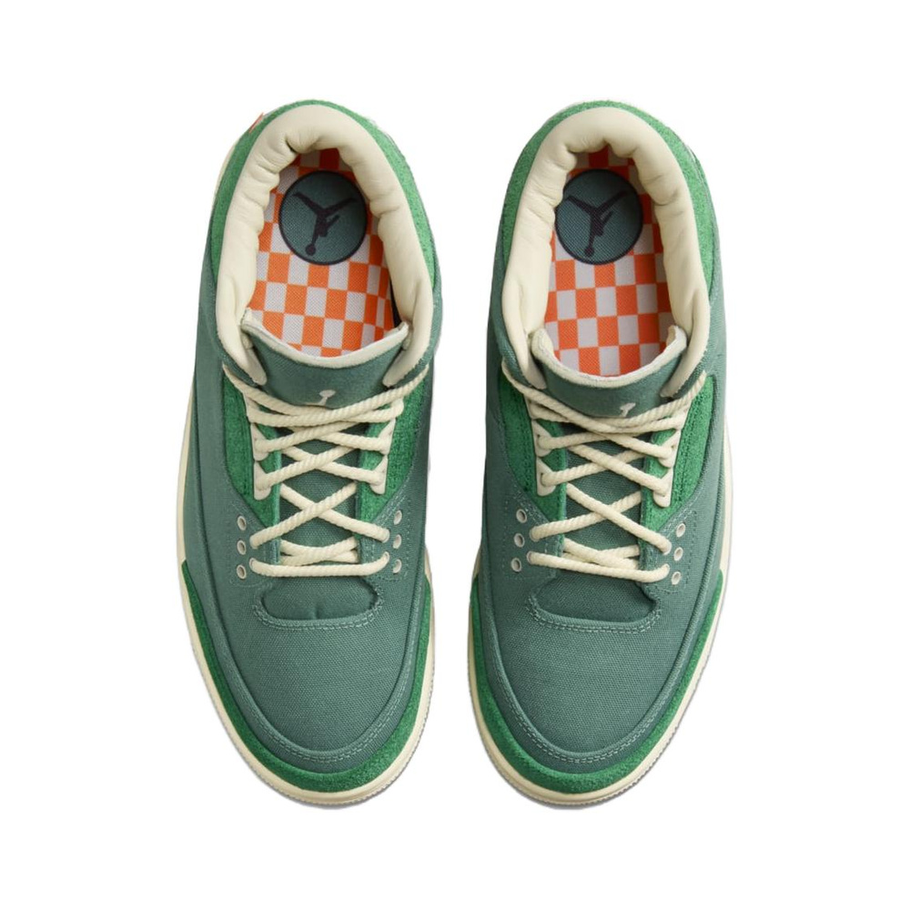 Air Jordan 3 'Steam / White / Tangerine Tint / Steam' Женские