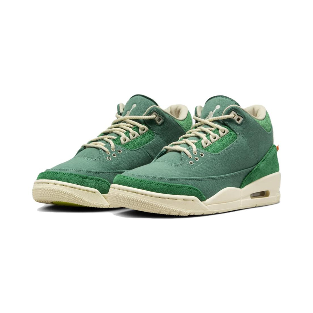 Air Jordan 3 'Steam / White / Tangerine Tint / Steam' Женские