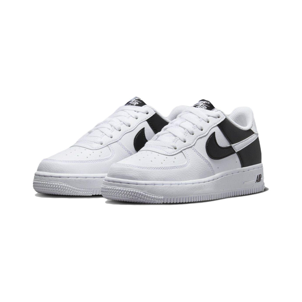 Nike Air Force 1 'White / Smoke Grey / Black / Metallic Silver' Мужские