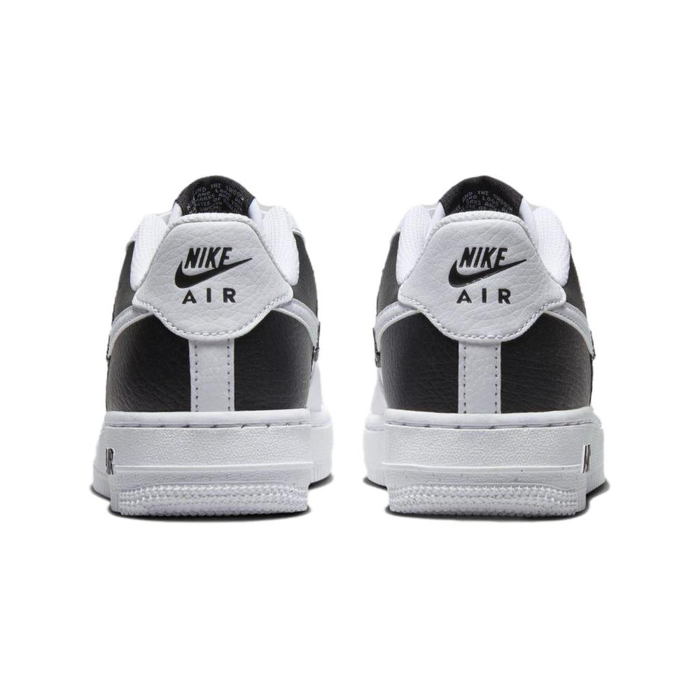 Nike Air Force 1 'White / Smoke Grey / Black / Metallic Silver' Мужские