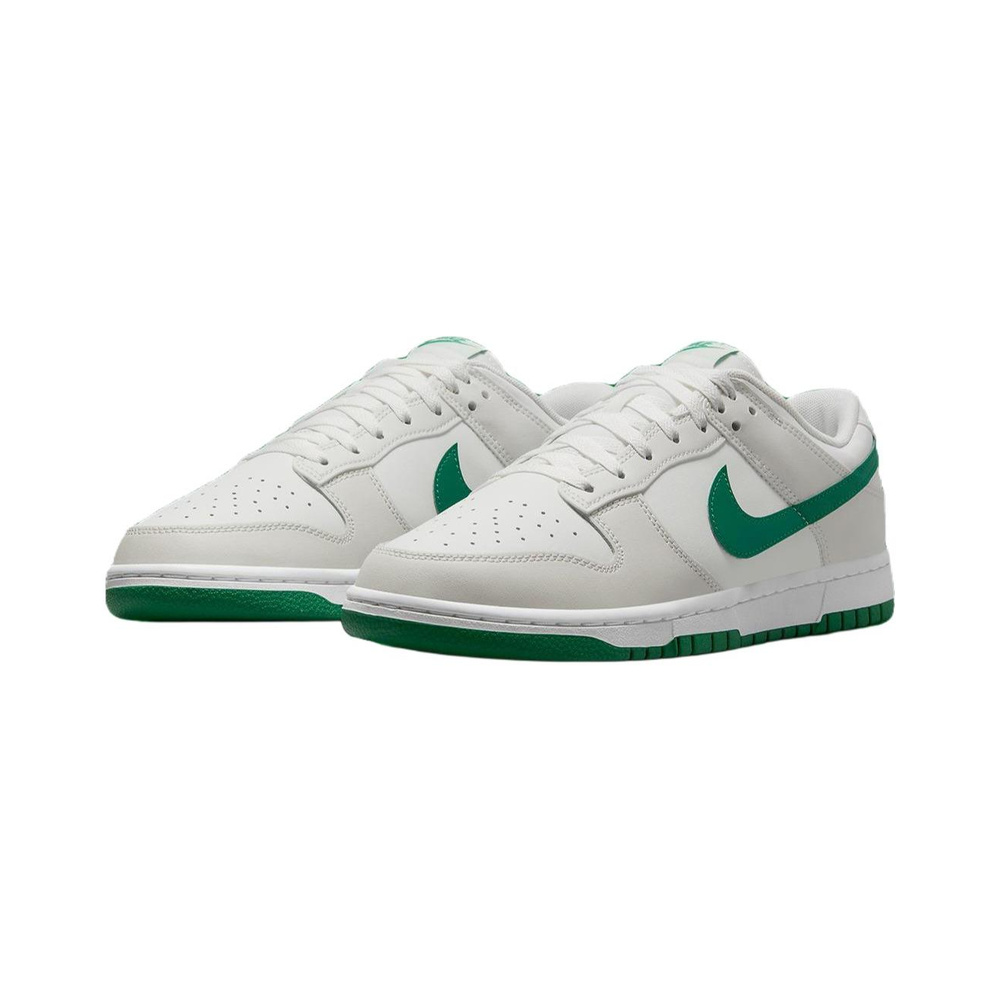 Nike Dunk 'White / Off White / Metallic Silver' Мужские