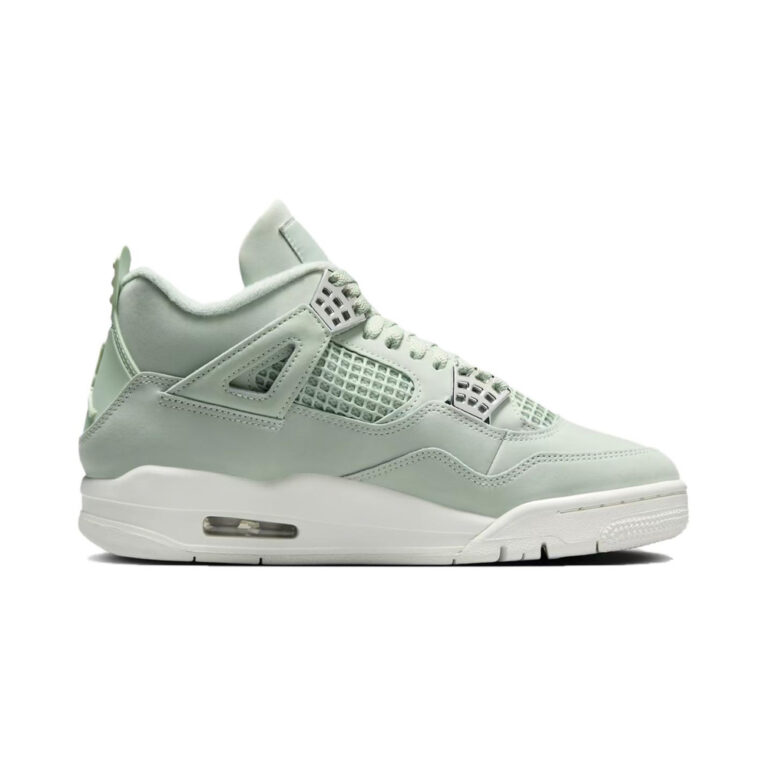 Air Jordan 4 'Black / Photon Dust / Volt Ice / Metallic Silver' Женские