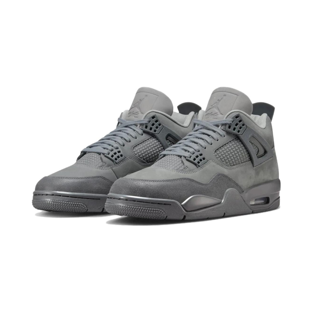 Air Jordan 4 'Black / Metallic Silver' Мужские