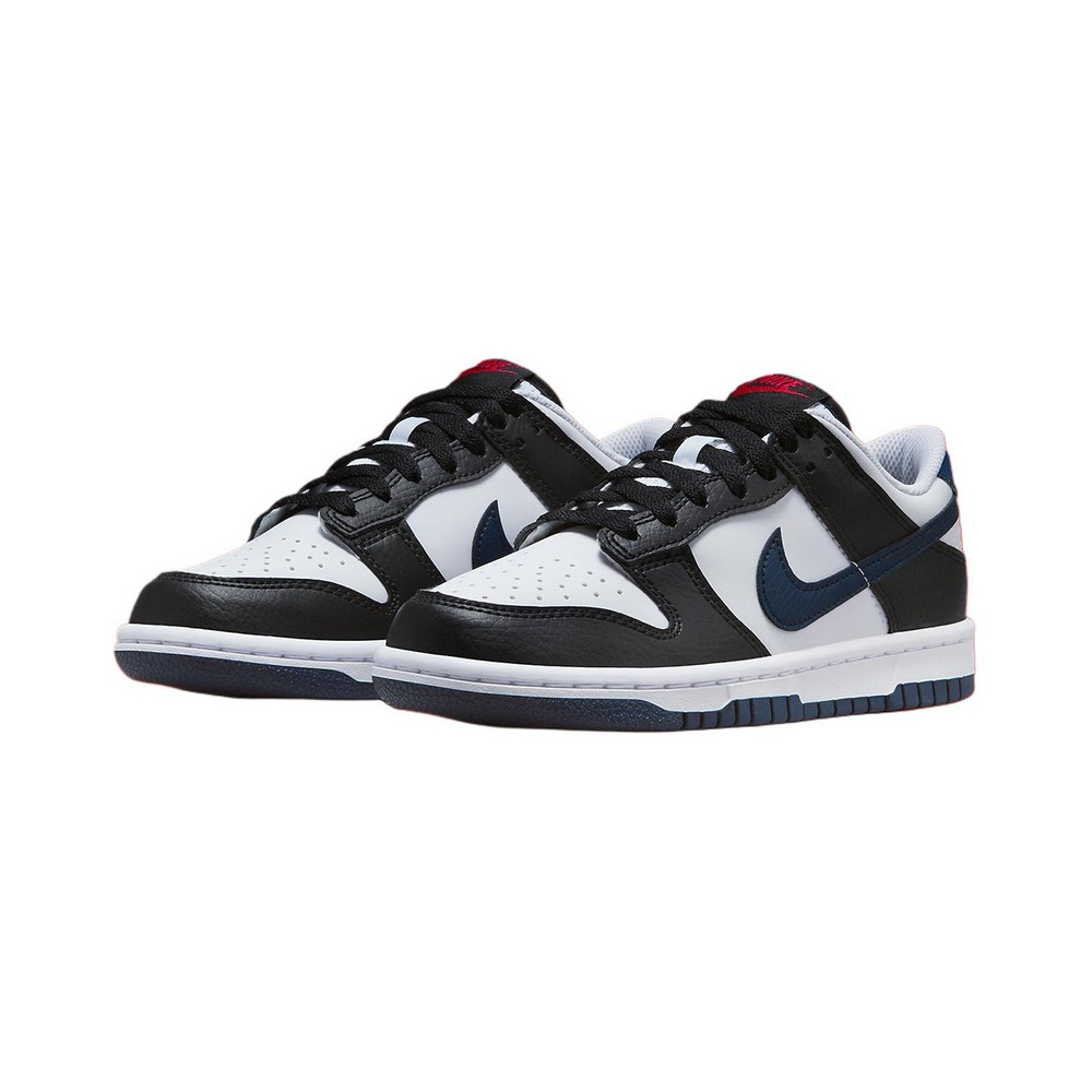 Nike Dunk 'Black / Hyper Crimson / White / Chrome' Унисекс