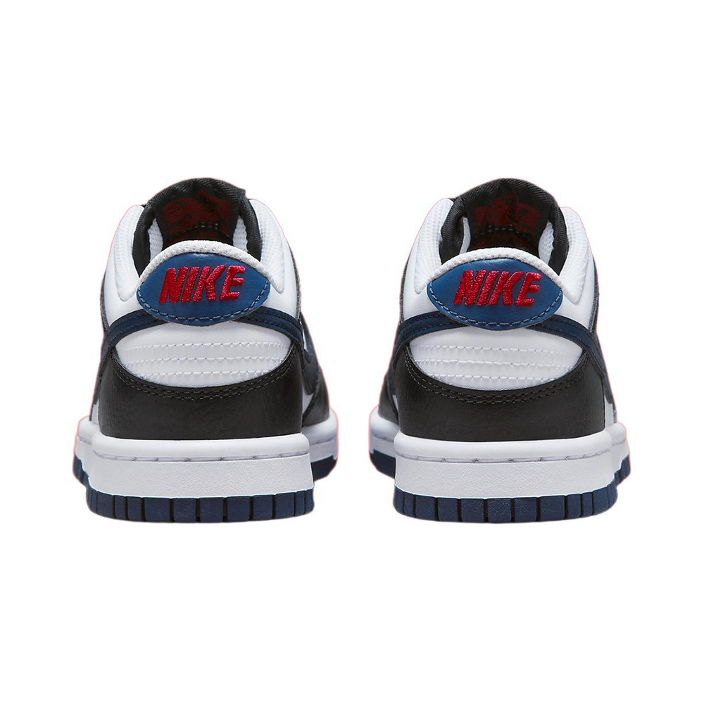 Nike Dunk 'Black / Hyper Crimson / White / Chrome' Унисекс