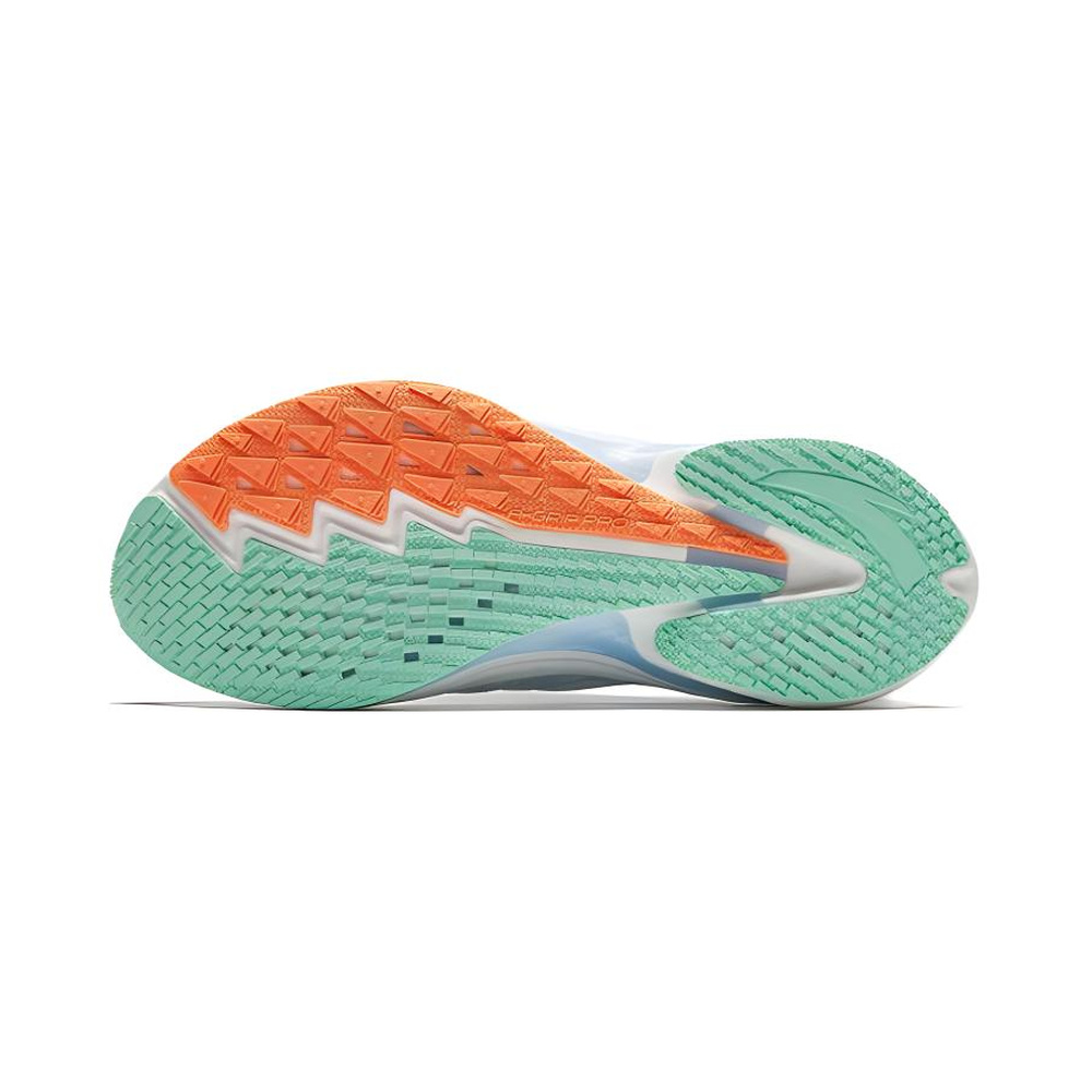 Hoka Mach 'White / Aqua Blue / White Green' Женские