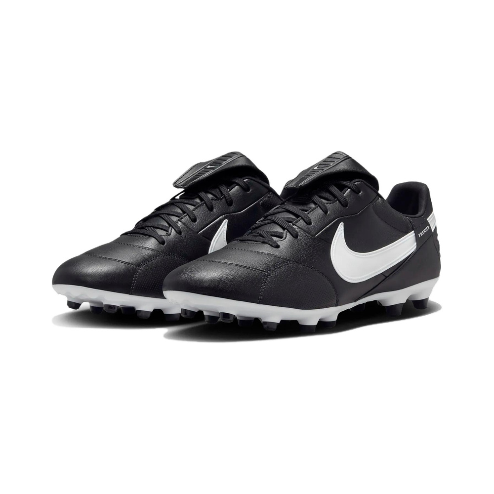 Nike Premier 3 FG 'Light Smoke Grey / Photon Dust / Hyper Crimson / Chrome' Мужские