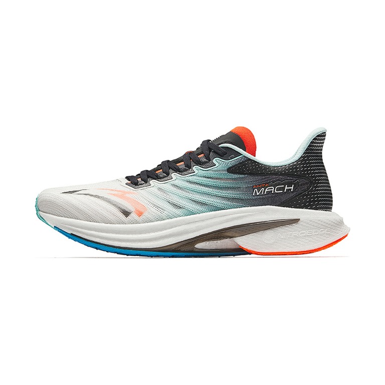 Hoka Mach 'White / Clear Blue / Core' Мужские
