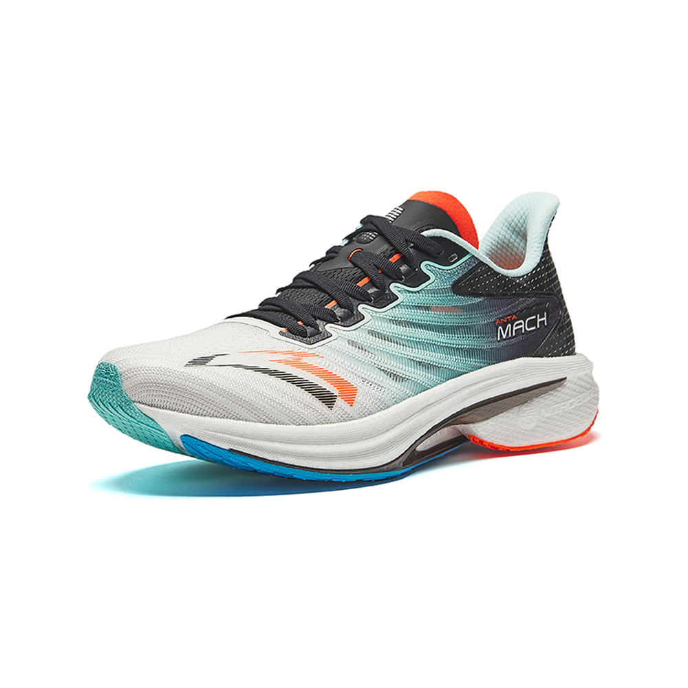 Hoka Mach 'White / Clear Blue / Core' Мужские