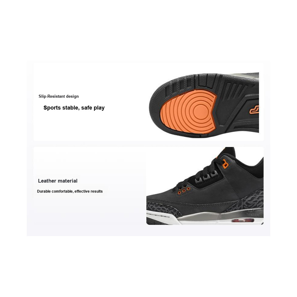 Air Jordan 3 'White / Sail / Phantom / Metallic Silver' Унисекс