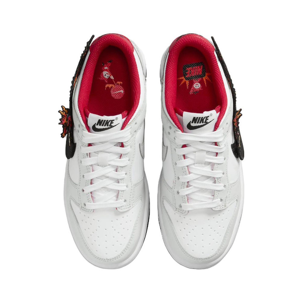 Nike Dunk 'White / Desert Ochre / Team Orange / Black' Мужские