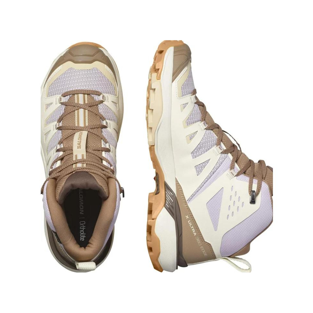 Salomon X Ultra 360 'Beige Brown Purple' Женские