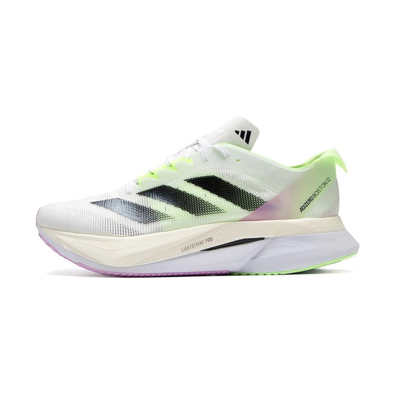 Adidas Adizero Boston 'White / Black / Green' Мужские
