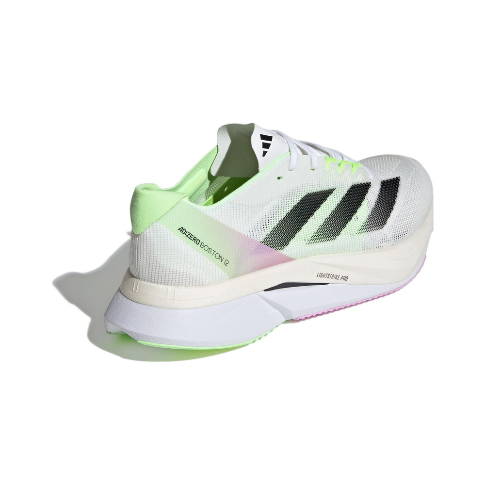 Adidas Adizero Boston 'White / Black / Green' Мужские