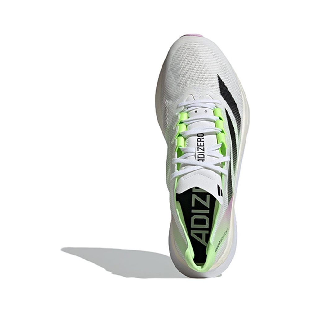 Adidas Adizero Boston 'White / Black / Green' Мужские