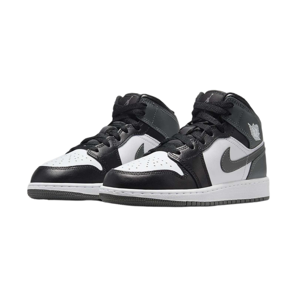 Air Jordan 1 Mid 'Black / Anthracite / Black' Унисекс