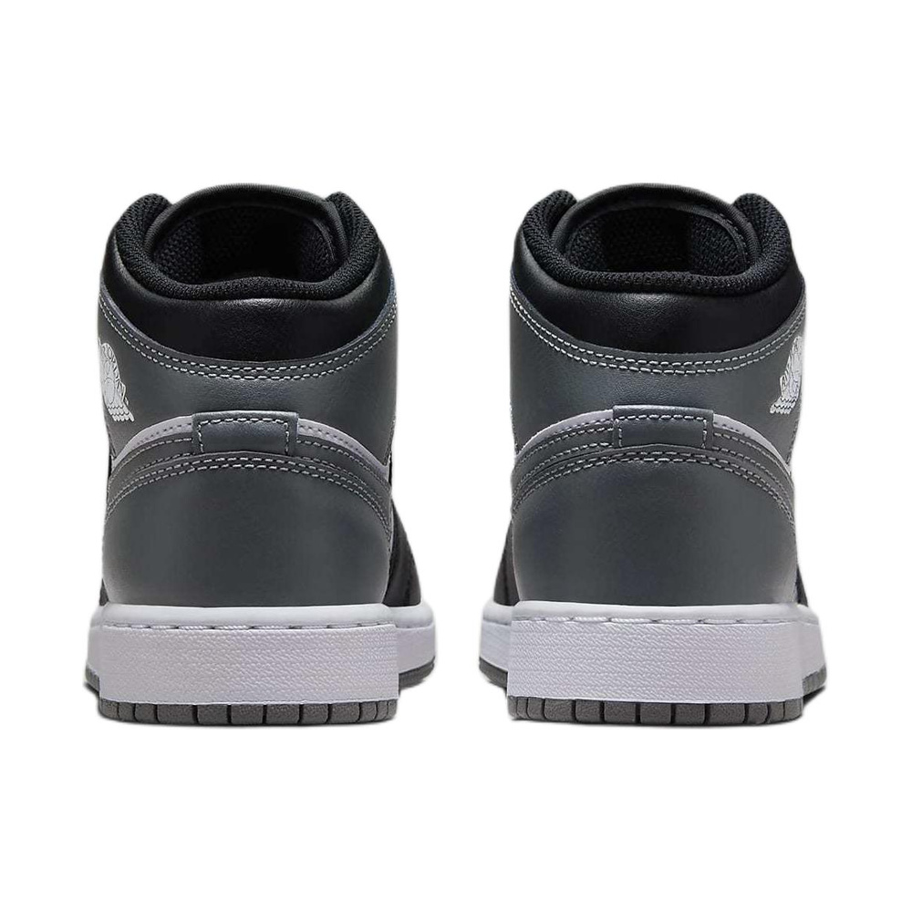 Air Jordan 1 Mid 'Black / Anthracite / Black' Унисекс