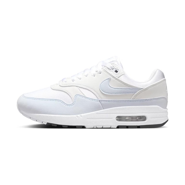 Nike Air Max 1 'White / Gorge Green / Metallic Silver' Женские