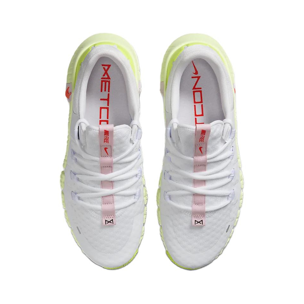 Nike Metcon 'White / Black / Bleached Lilac / Metallic Silver' Женские