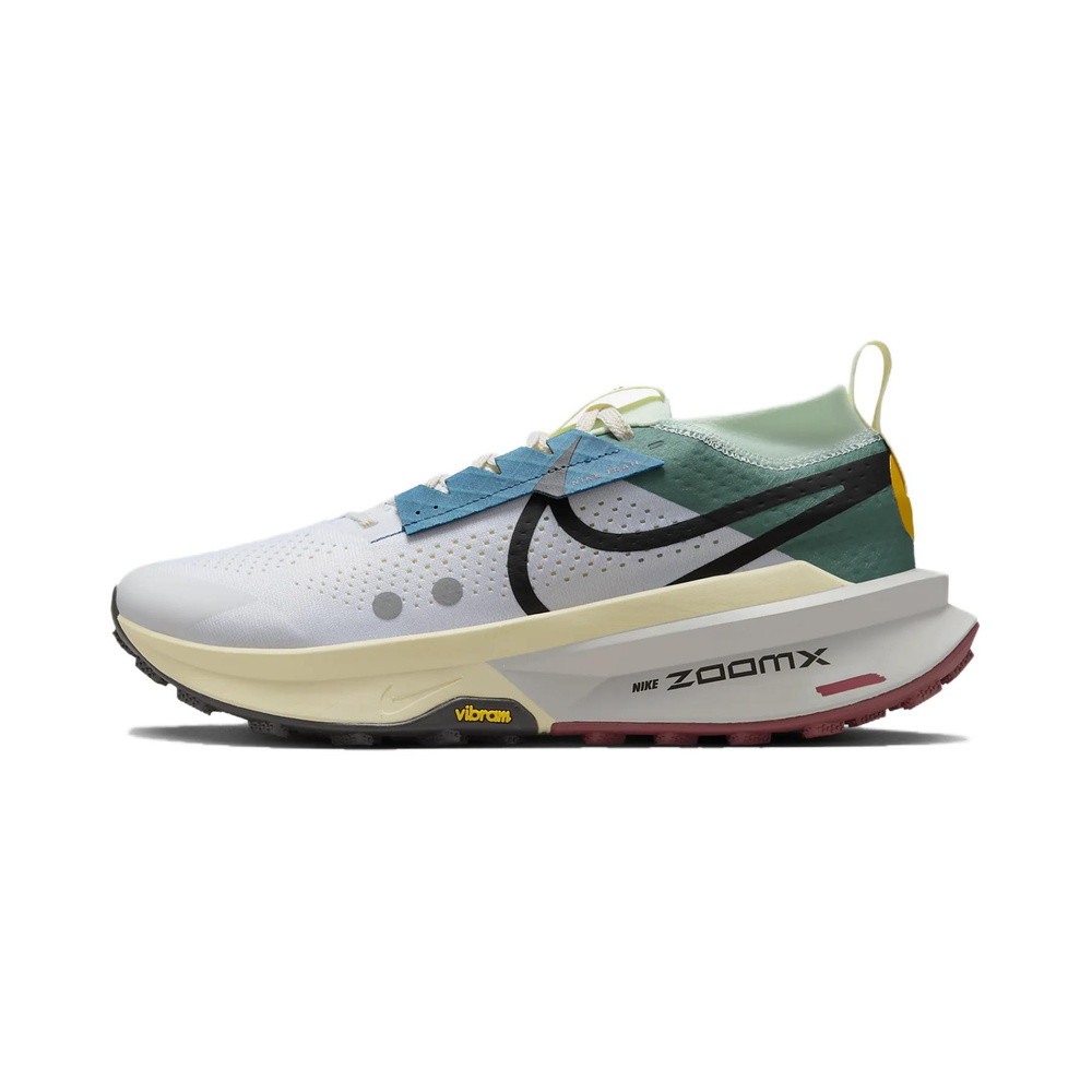 Nike Zegama 2 'White / Grey Fog / Iron Grey / Metallic Silver' Мужские