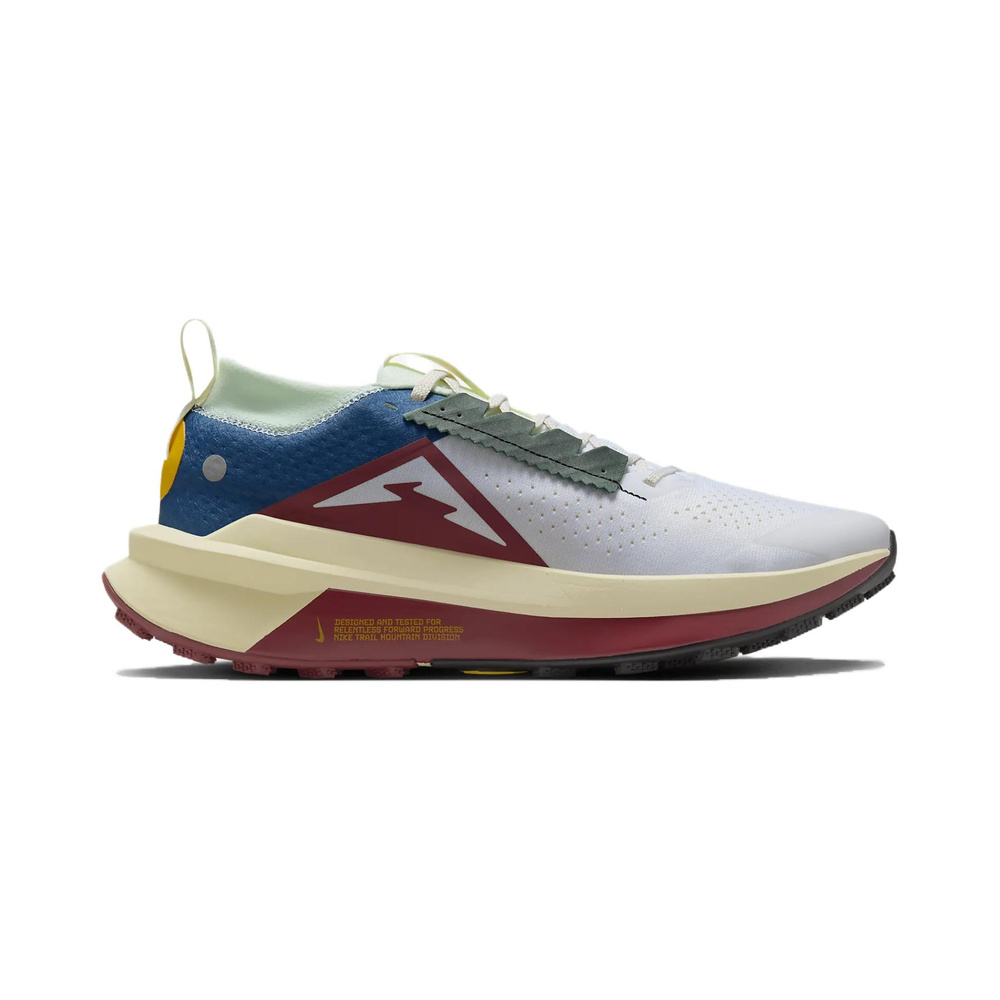 Nike Zegama 2 'White / Grey Fog / Iron Grey / Metallic Silver' Мужские