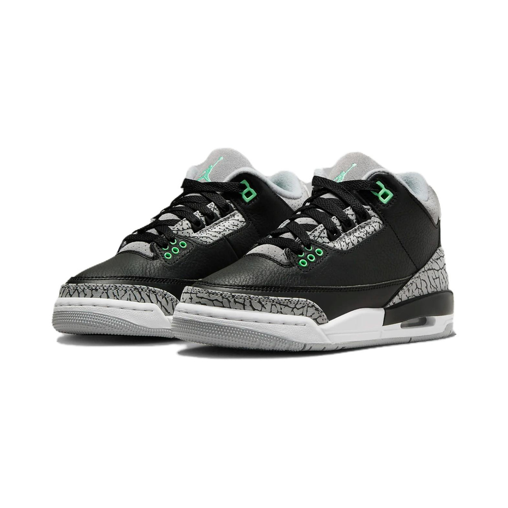 Air Jordan 3 'White / Sail / Phantom / Metallic Silver' Мужские