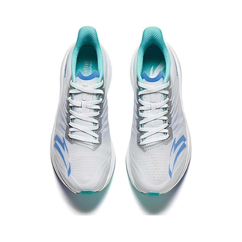 Hoka Mach 'White / Core Black / Mint Blue' Мужские