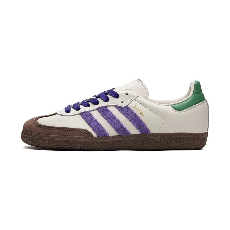 Adidas Samba OG 'White Purple Brown' Женские