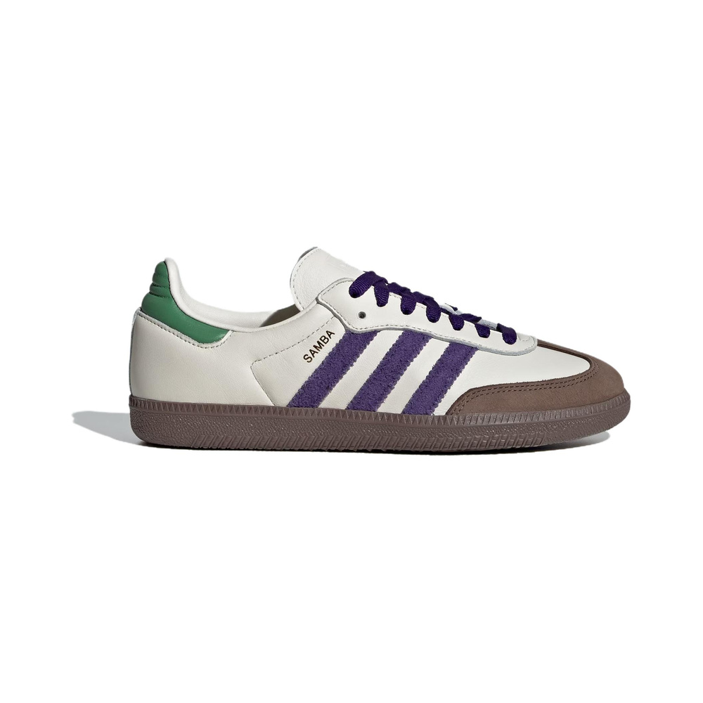 Adidas Samba OG 'White Purple Brown' Женские