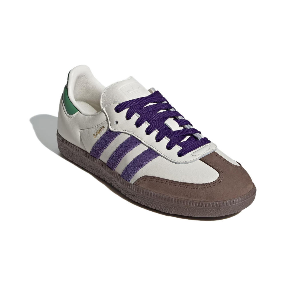 Adidas Samba OG 'White Purple Brown' Женские