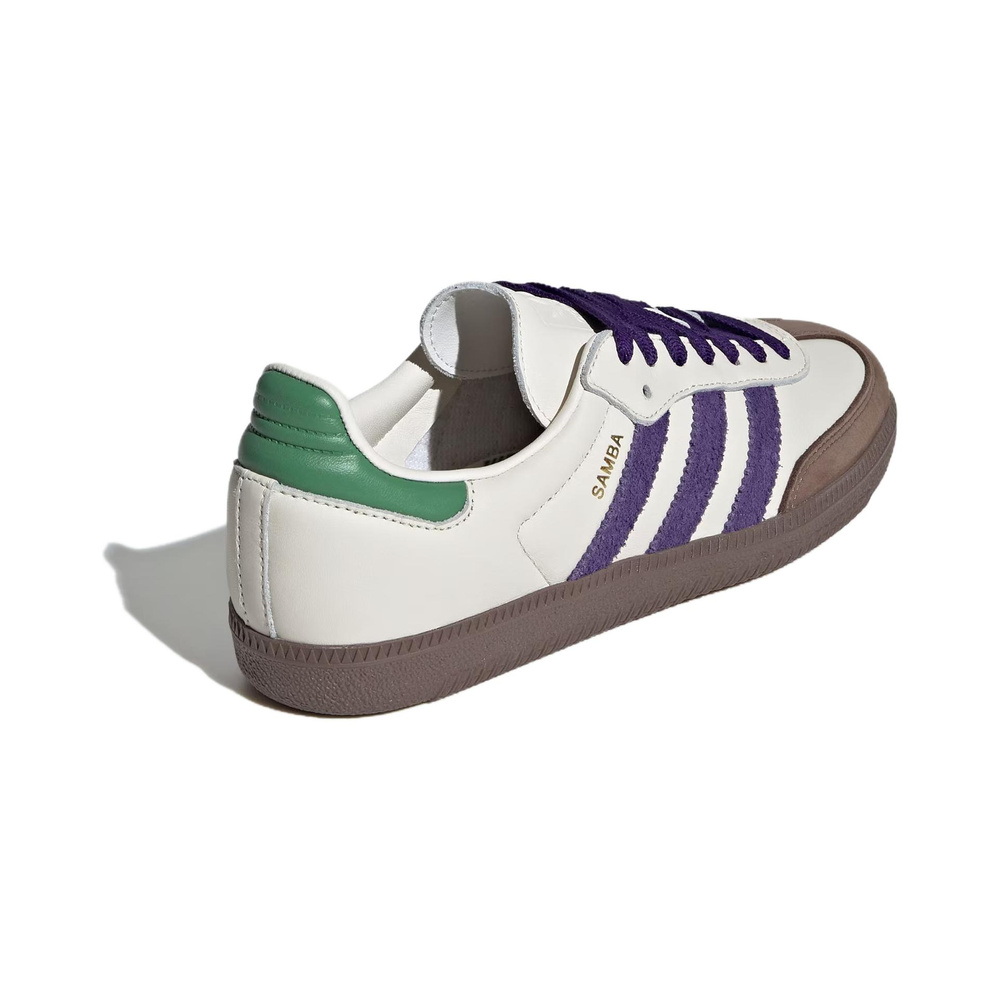 Adidas Samba OG 'White Purple Brown' Женские