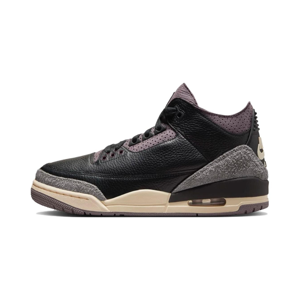 Air Jordan 3 'Black / Metallic Silver' Мужские