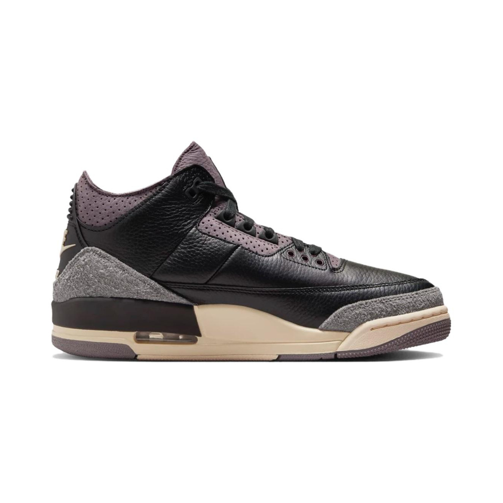 Air Jordan 3 'Black / Metallic Silver' Мужские